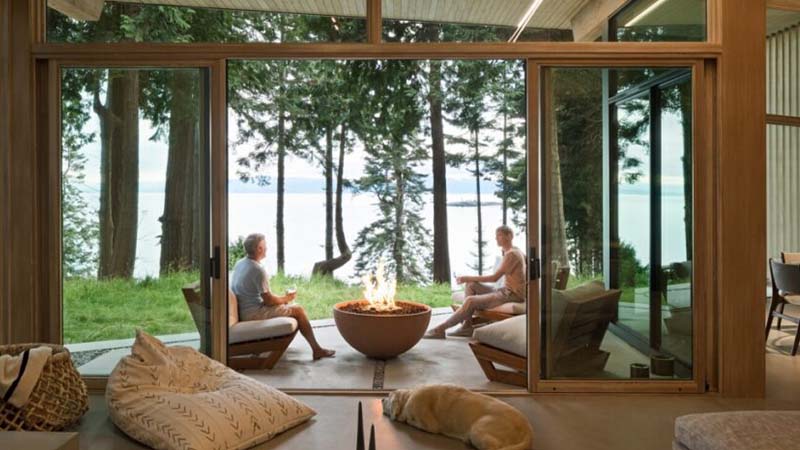 Ngắm nhìn cabin tuyệt đẹp nằm gần rừng Vancouver